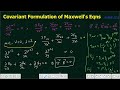 Lecture 22 | Maxwell's Equations in Relativistic Notation | Part(B) | MSc 2nd semester Electrodyn