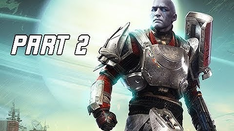 DESTINY 2 Walkthrough Part 2 - COMMANDER ZAVALA (PS4 Let