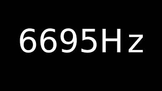 Speaker Sound Test 6695Hz