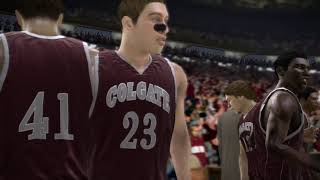 Colgate vs Arkansas NCAA Basketball 2021 Simulation RD 1 NCAA Tournament Game PS3