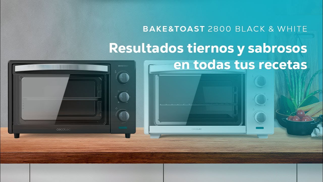 Hornos de sobremesa Bake&Toast 2400 Black/White 