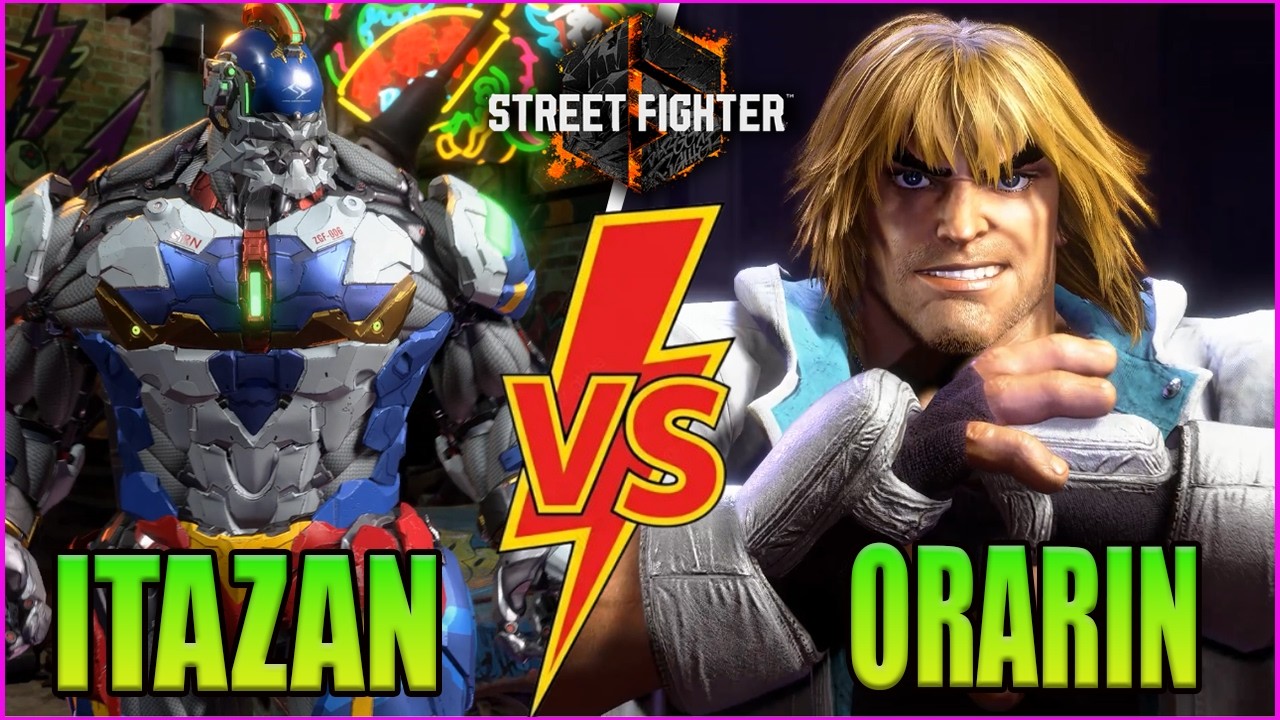 🔥SF6🔥ITAZAN (ZANGIEF) VS ORARIN (KEN)🔥STREET FIGHTER 6🔥 - YouTube