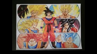 Drawing Goku ► The Hope of the Universe