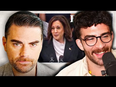 Ben Shapiro is Panicking Over Kamala Harris | Hasanabi reacts