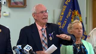 Veteran receives Purple Heart after nearly 60-year delay