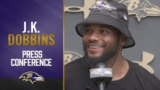 Celebrity J.K. Dobbins Wants to Finish His Career in Baltimore | Baltimore Ravens Profile