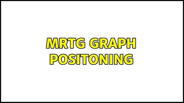 MRTG Graph Positoning