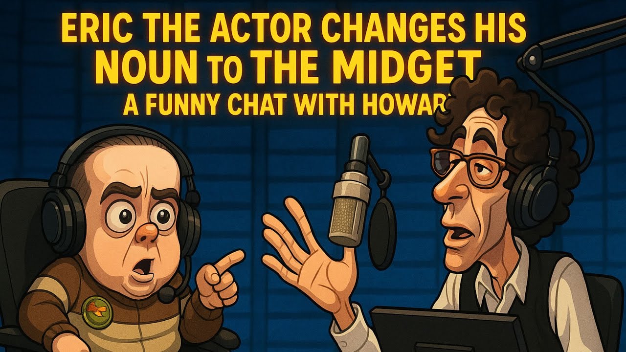 Eric The Actor Changes His Noun to The Midget A Funny Chat With Howard