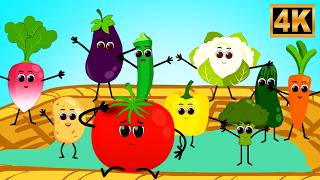 Ten Little Vegetables | Fun Counting Song for Children