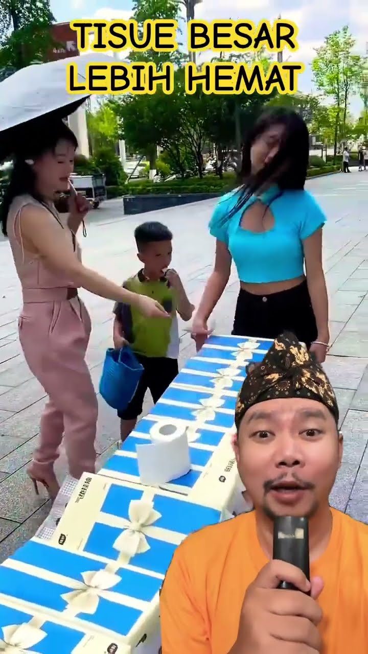 TISUE BESAR BONUS PITA WAJIB BORONG!!!?? #funny #alibabaitems #gift #apliances #diy