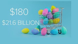 Easter spending is on record track; more on why