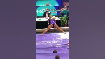 Who else wants this mount to come back🙋‍♀️ #gymnastics #beam #mount #wow