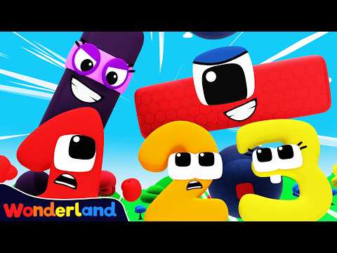 Wonderland: Baddies on the loose! | Numbers Adventures