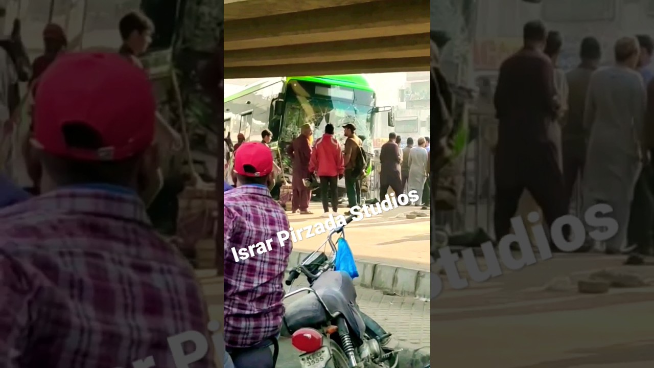 GREEN BUS ACCIDENT KARACHI 2 