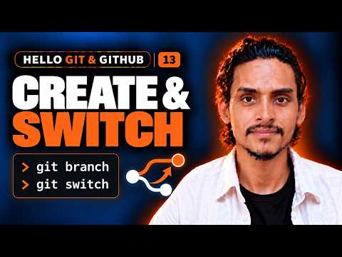 Capa de 13. Create and Switch Branches with git branch and git switch