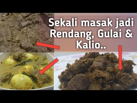 Perbedaan Gulai Kalio Dan Rendang
