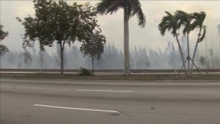 More than 500 acres burnt in southwest Miami-Dade brush fire