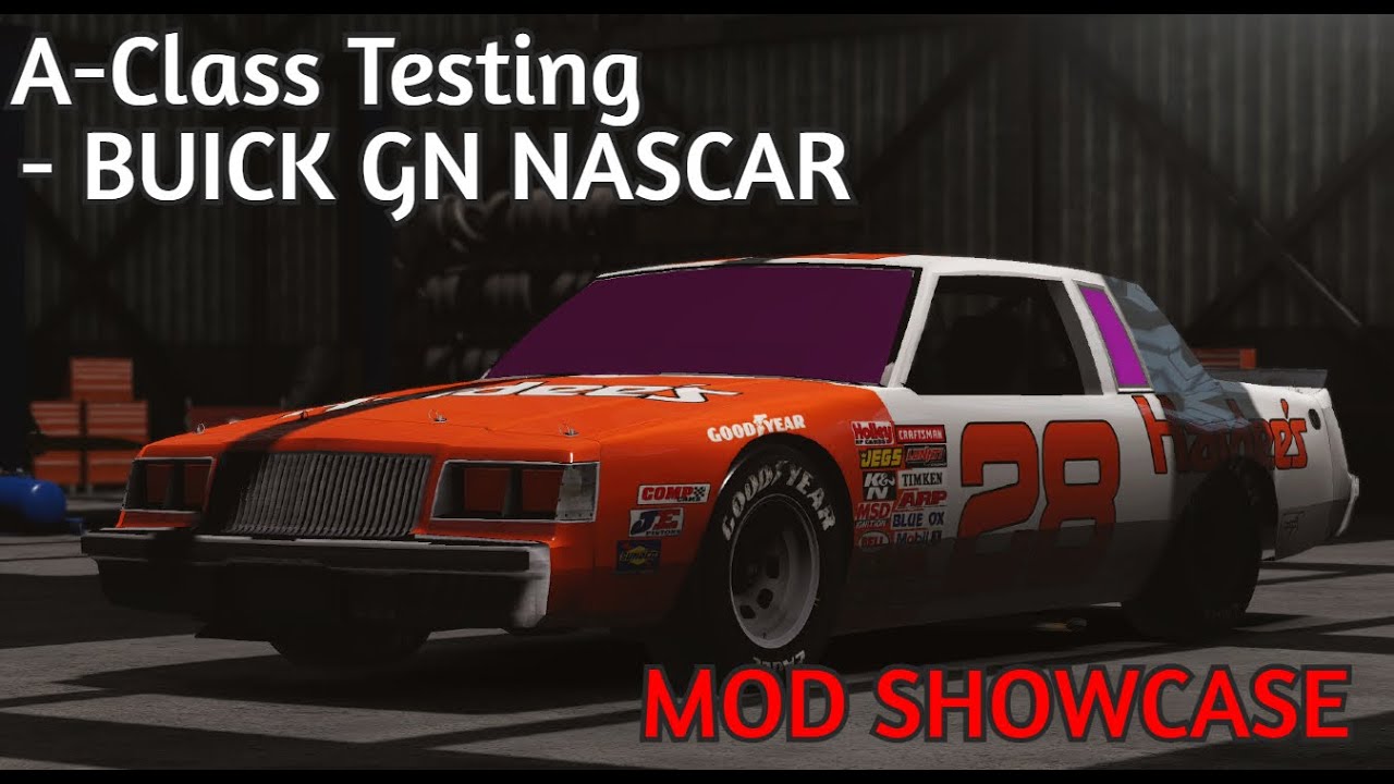 WRECKFEST MODS - BUICK GN NASCAR TESTING - YouTube