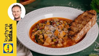 Polievka minestrone s paradajkami a parmezánom 🍲 | Marcel Ihnačák | Kuchyňa Lidla