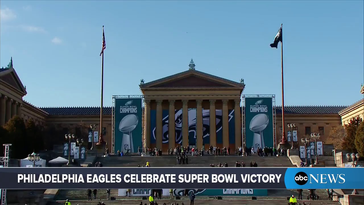 Highlights: Wild Eagles Super Bowl victory parade in Philadelphia 