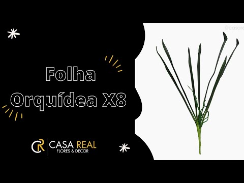 Folha Orquídea X8 Artificial (012833)