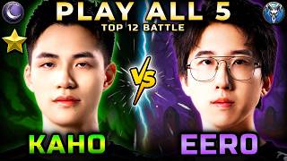 CRAZY SERIES! KAHO vs EER0 | DAY 6 | Gladiator Championship Cup 4