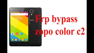 Zopo color c2 Frp bypass 100% work 2017 how to google account remove zopo color c2