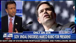 On Fox News, Bobby Jindal Endorses Marco | Marco Rubio for President