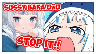 Gura Had Enough of SUSSY BAKA