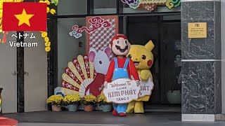 ベトナム旅2020その11 朝のニャチャン散歩、ロンソン寺の大仏様とかシーフードチャーハンとか【無職旅/海外旅行のVLOG】