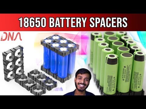 18650 battery pack for ebike using Spacers | Diy Homemade lithium battery pack | DNA TECH INDIA