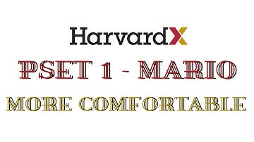 HarvardX CS50: Mario - More comfortable