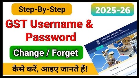 Create GST ID and Password step by step | How to login to GST for the first time new | GST ID Pas...