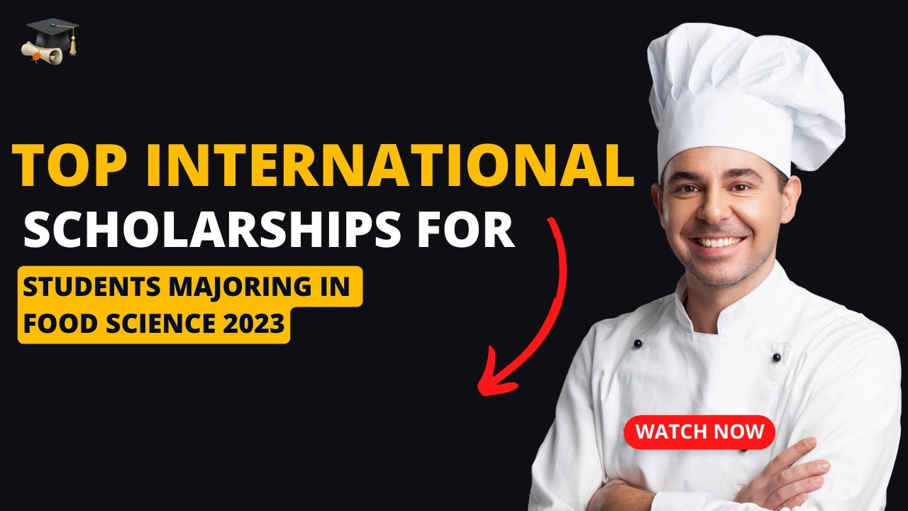 food science phd scholarships 2023