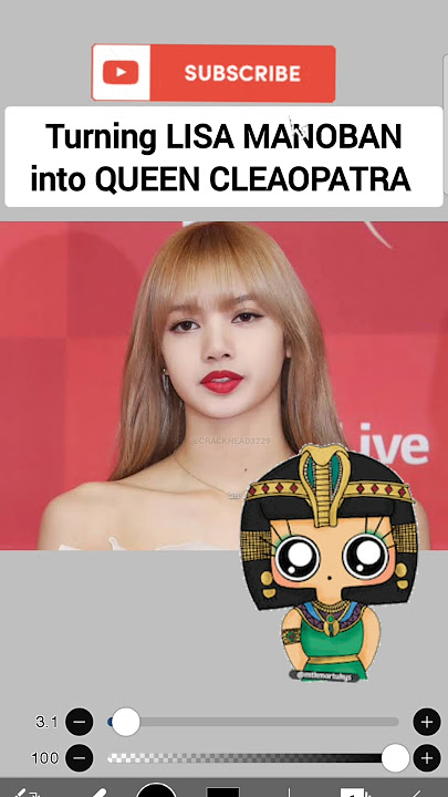 BLACKPINK'S LISA AS CLEOPATRA #lisablackpink #lisa #lalisa #blackpink #cleopatra #blinks #fyp #yg