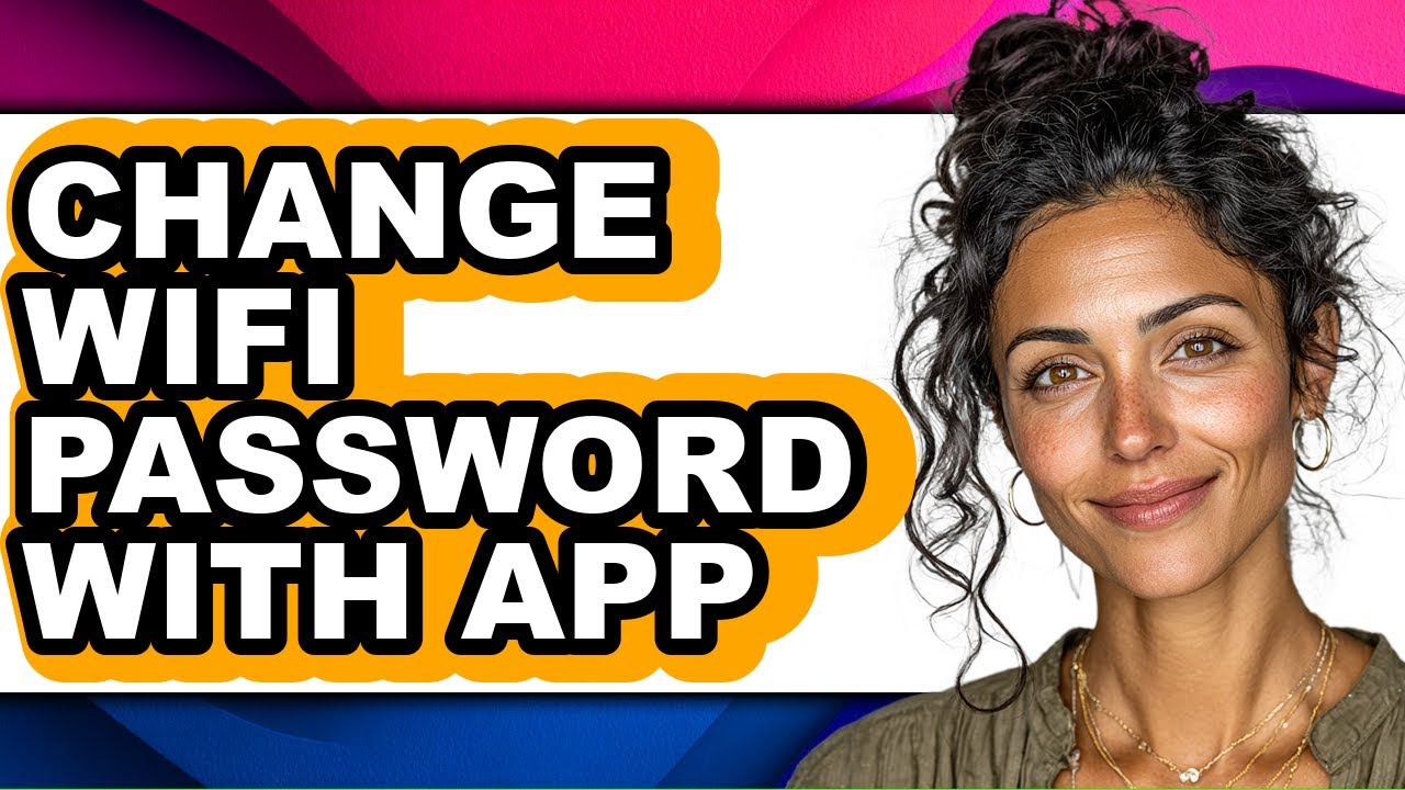 How to Change Wifi Password with App (easy Method)