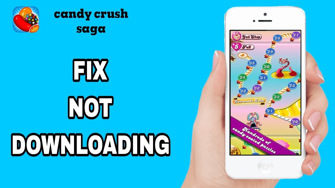 How To Fix And Solve Not Downloading On Candy Crush Saga App | Final ...