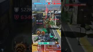 WR ROBOTS Test Server Rex Murix UE Scatter Countered Enemy UE Revenant Scatter Devastator in Battle