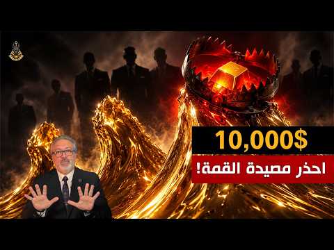 الانفجار القادم | 3 موجات عنيفة تقود الذهب لـ 10,000 دولار!