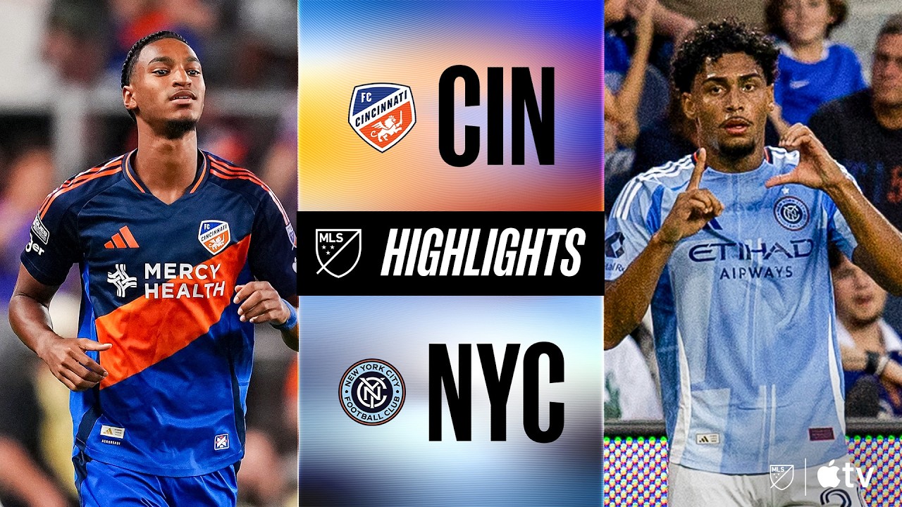 FC Cincinnati vs. New York City FC | Full Match Highlights | STOPPAGE-TIME WINNER!