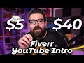 I Paid Artists On FIVERR To Make Me a YouTube Intro!