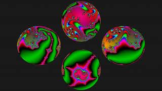 Julia Set Mating of Period-3 Cardioid vs. Period-3 Disk