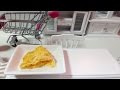 Miniature Trashcan Cooking omelet(Fried eggs) ~ゴミ箱で卵焼き~미니어쳐 계란말이 휴지통 요리