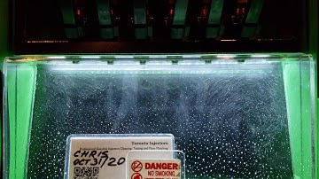 ID1050X injectors spray pattern test at Toronto Injectors