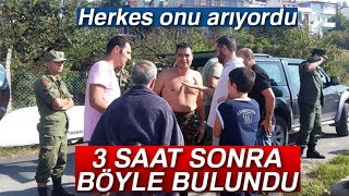 Herkes Onu Arıyordu! 3 Saat Sonra Elinde Levrek Balığı İle Çıktı