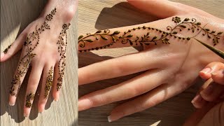 A Very Simple Henna Design