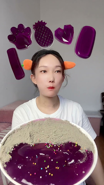 Low-calorie and low-fat meal Jelly Purple Series Purple Food Brushed Lotus Root Powder