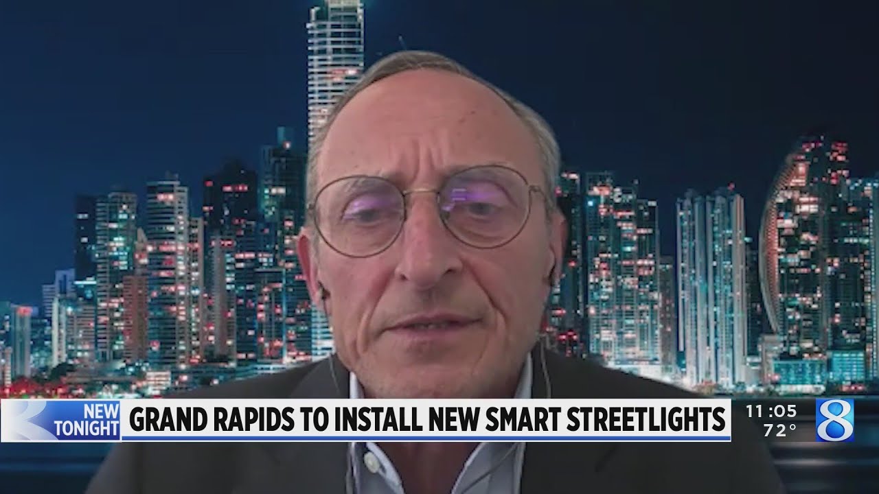 Grand Rapids to install new smart streetlights