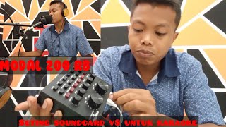 Cara setting soundcard v8 untuk karaoke suara jernih!