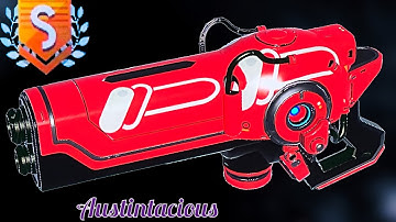 S-Class Red Experimental Rifle Multitool | White Decals | No Man